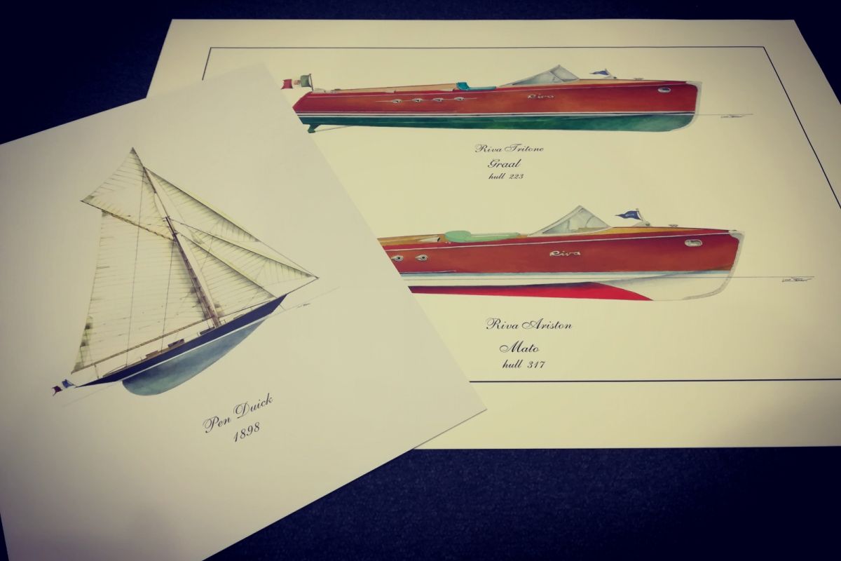 Luca Ferron e l'arte marinaresca - Arte dal Blog del Mare