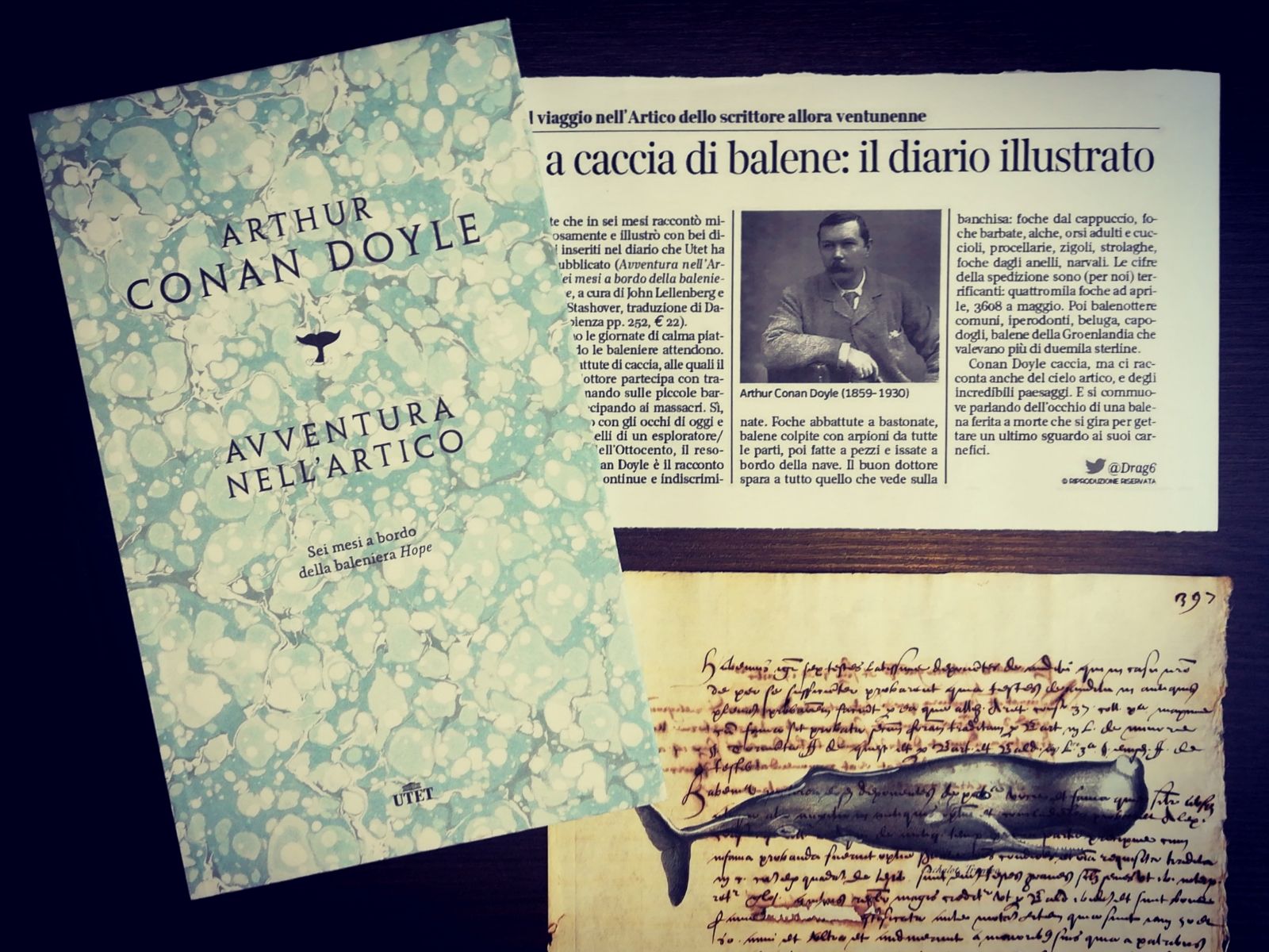 Avventura nell'Artico di Sir Arthur Conan Doyle - Libri dal Blog del Mare