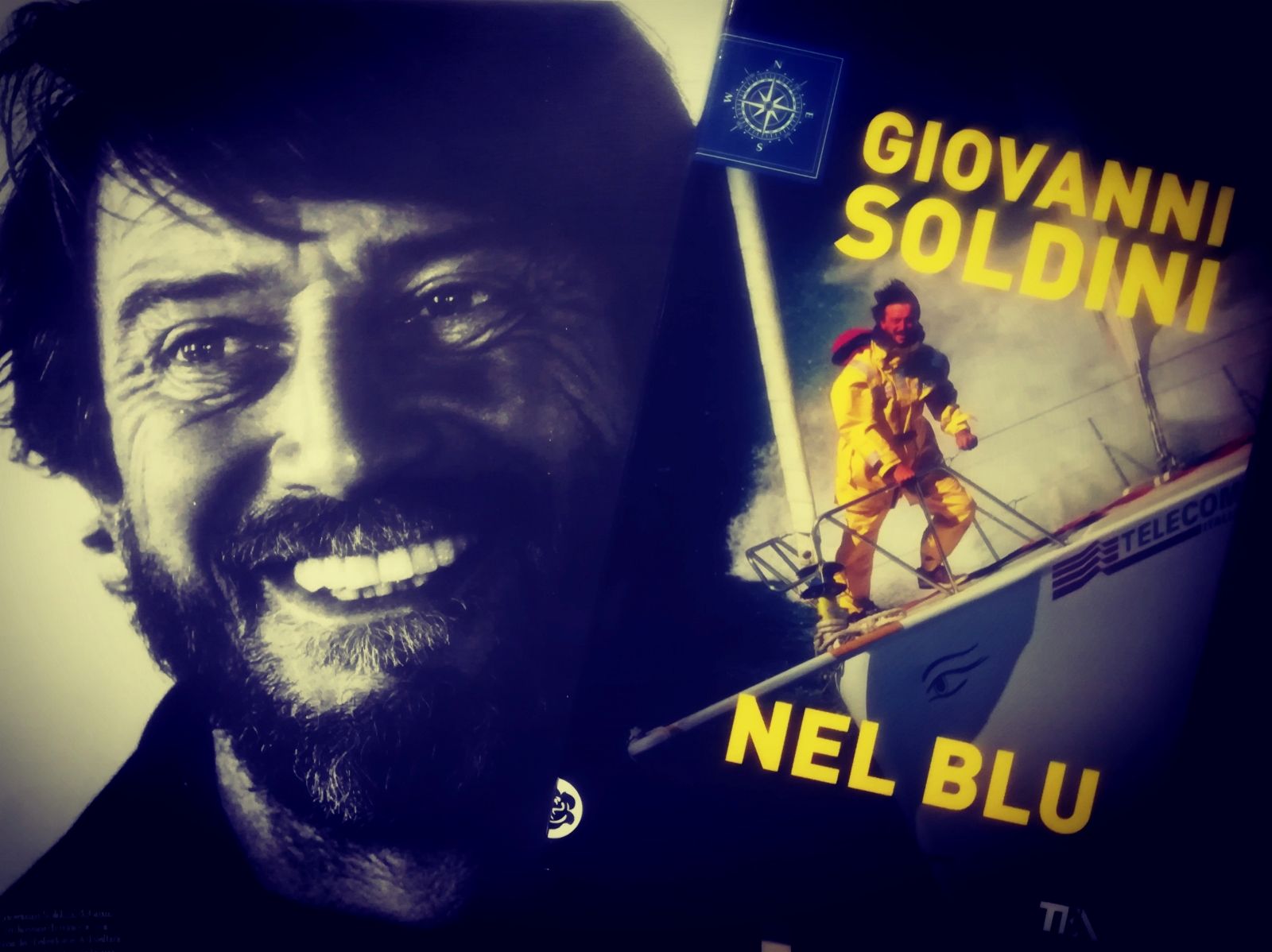 Giovanni Soldini ci porta "Nel blu" - Libri dal Blog del Mare