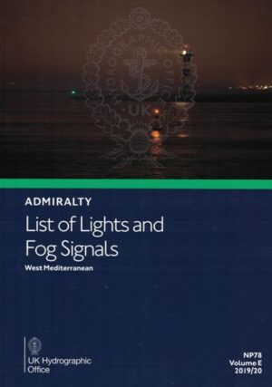 admiralty list of lights and fog signals vol. E