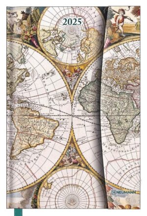 agenda settimanale "antique maps" 2026