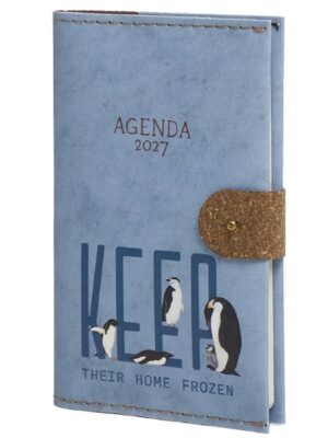 Daily pocket agenda "Keep their home frozen 2027"