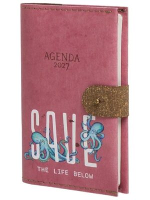 Daily pocket agenda "Save the life below 2027"