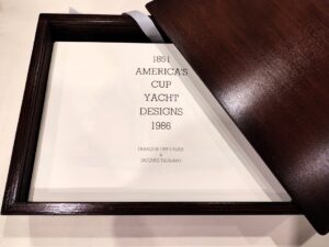 america's cup yacht designs 1851-1986