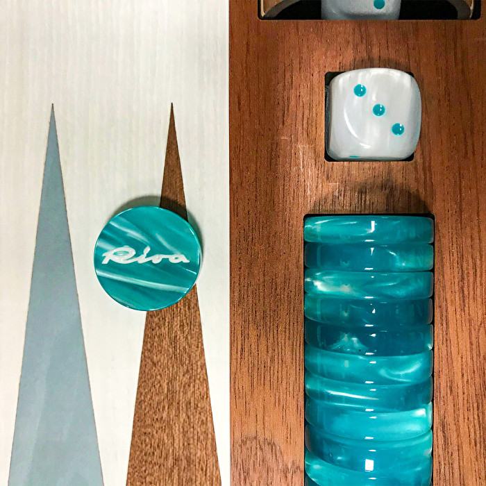 backgammon riva in tessuto mambo - immagine 3