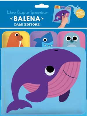 Balena - Libro bagno spruzzino