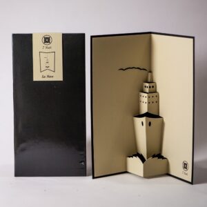 biglietto con busta - 7 nodi "nave pop-up"