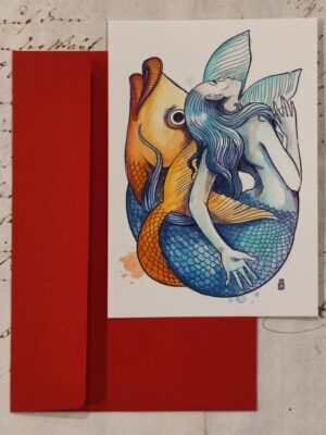 biglietto con busta "legame"