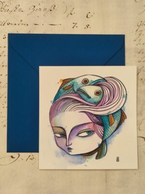 biglietto con busta "pensieri"