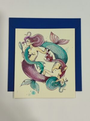biglietto con busta "ondine"