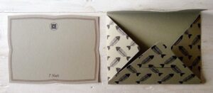 biglietto con busta - 7 nodi "pesci fuor d'acqua"