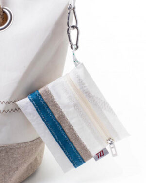 busta dacron - pocket navy