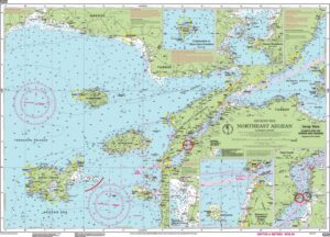 nautical chart n. G22