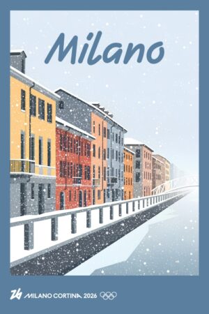Cartolina Milano - Collezione Milano Cortina 2026