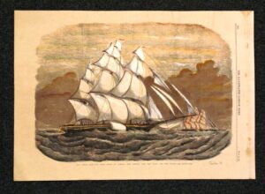 pagina di giornale - the great ship-race from china to london: the taeping and the ariel off the lizard