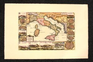 nouvelle carte d'italie (italia)