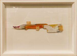 Coltello per funghi e mannaia