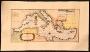 a correct chart of the mediterranean sea