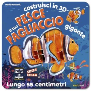 costruisci in 3d il tuo pesce pagliaccio gigante