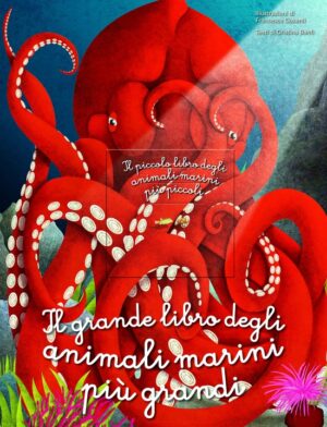 il grande libro degli animali marini più grandi - il piccolo libro degli animali marini più piccoli