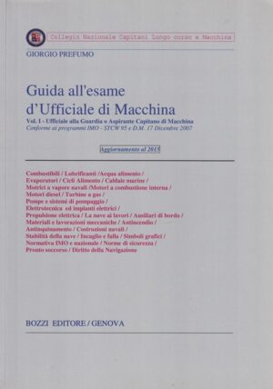 guida all'esame d'ufficiale di macchina volume I