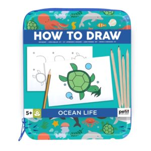 how to draw ocean life