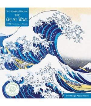 Katsushika Hokusai: The Great Wave 1000 piece jigsaw puzzle