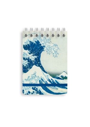 Katsushika Hokusai: The Great Wave Spiral Bound Pocket Notebook