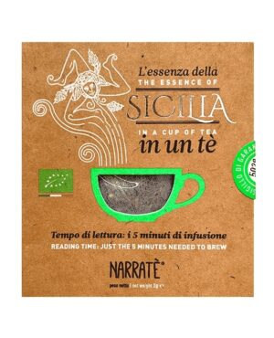 the essence of sicily in a cup of tea
