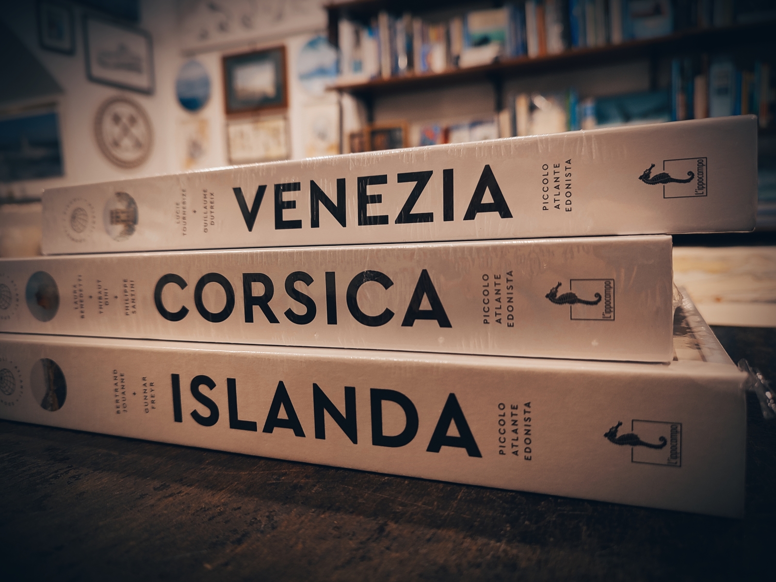 L'Ippocampo Edizioni presenta i "Piccoli Atlanti Edonisti" - Libri dal Blog del Mare