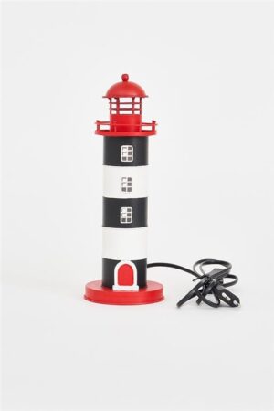 lampada faro di metallo