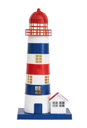 lampada faro di metallo