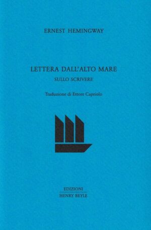 LETTERA DALL'ALTO MARE - SULLO SCRIVERE