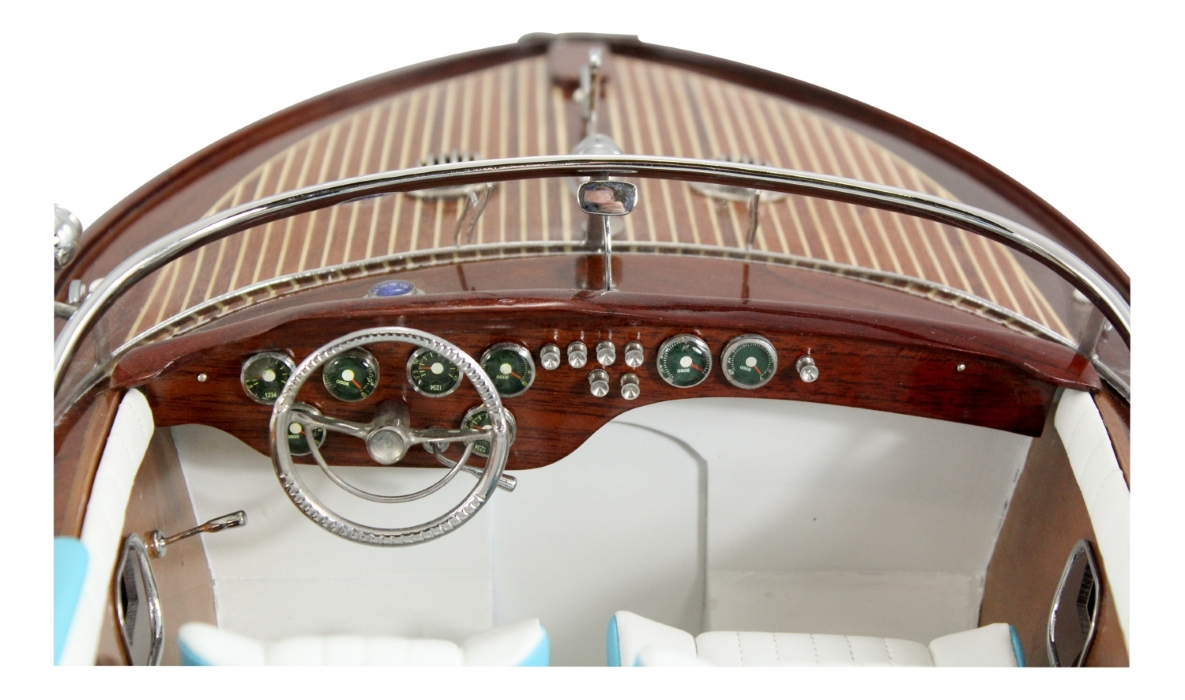 modello statico - motoscafo classico italiano - immagine 2