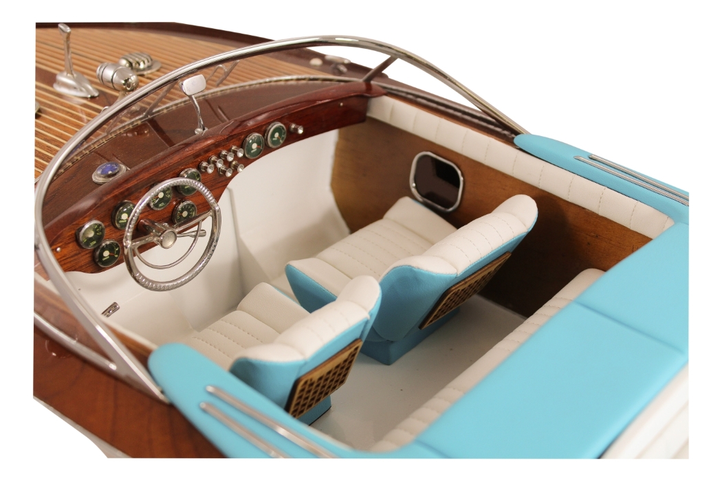 modello statico - motoscafo classico italiano - immagine 3