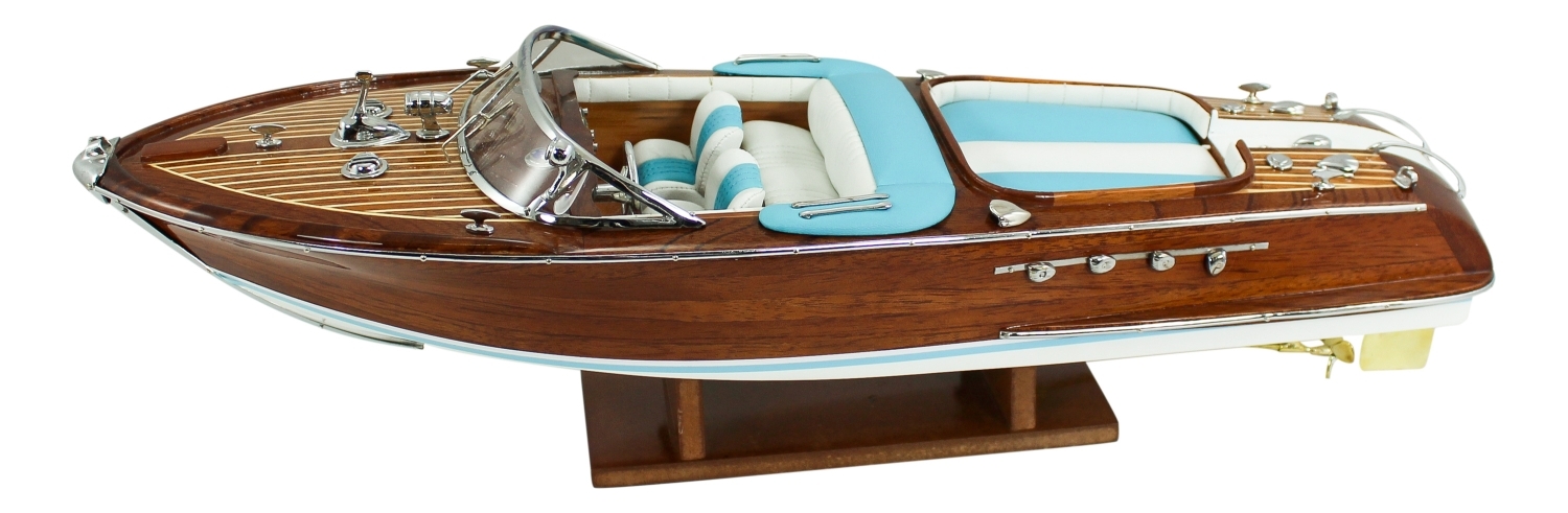 modello statico - motoscafo classico italiano