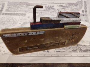 nave di legno da appoggio