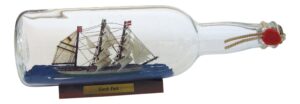 Nave in bottiglia media "Gorch Fock"
