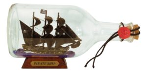 Nave in bottiglia media "Pirate ship"