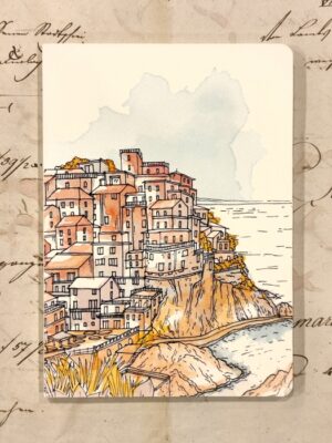 notebook a5 "cinque terre - manarola"