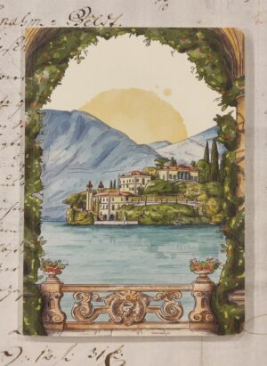 Notebook A5 "Lago di Como - Villa del Balbianello"