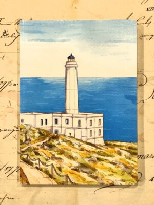 notebook a5 "salento - faro di punta palascìa"
