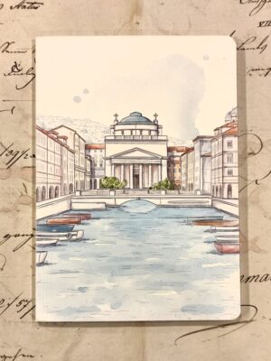 notebook a5 "trieste - chiesa di sant'antonio"