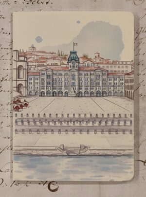 Notebook A5 "Trieste - Piazza Unità d'Italia"