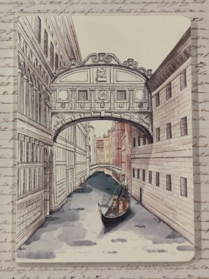 notebook A5 "venezia - il ponte dei sospiri"