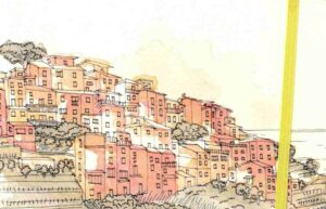 notebook "cinque terre - corniglia"