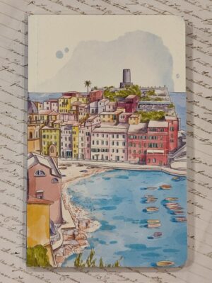 notebook "cinque terre - vernazza, il molo"