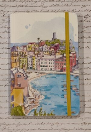 notebook "cinque terre - vernazza, il molo"