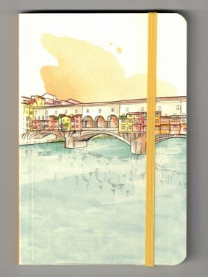 notebook "firenze - il ponte vecchio"