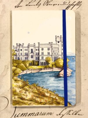 notebook "trieste - castello di miramare"